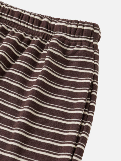 Striped 2‑Piece Outfit & Oversized Long‑Sleeve Top & Pocket Shorts