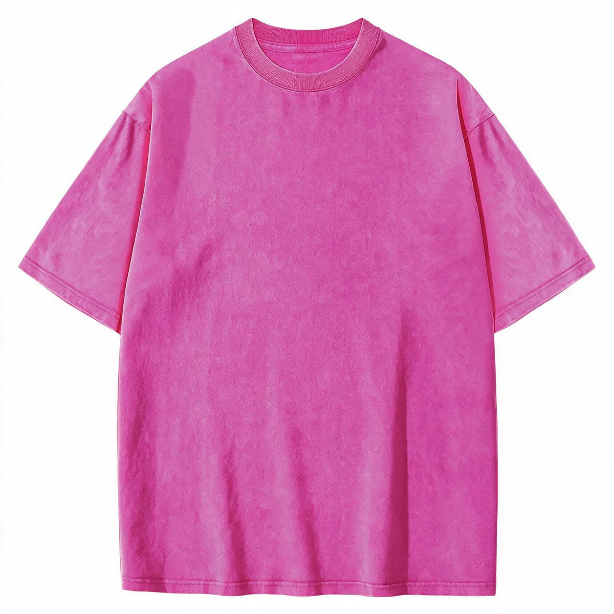 Acid Wash Unisex Oversized Cotton T-Shirt