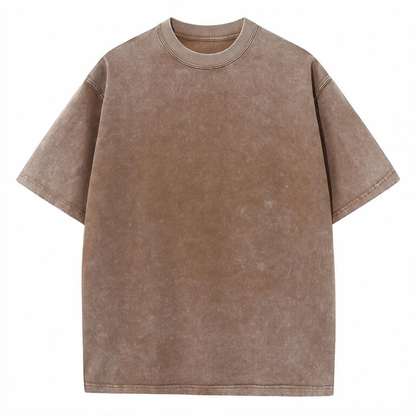 Acid Wash Unisex Oversized Cotton T-Shirt
